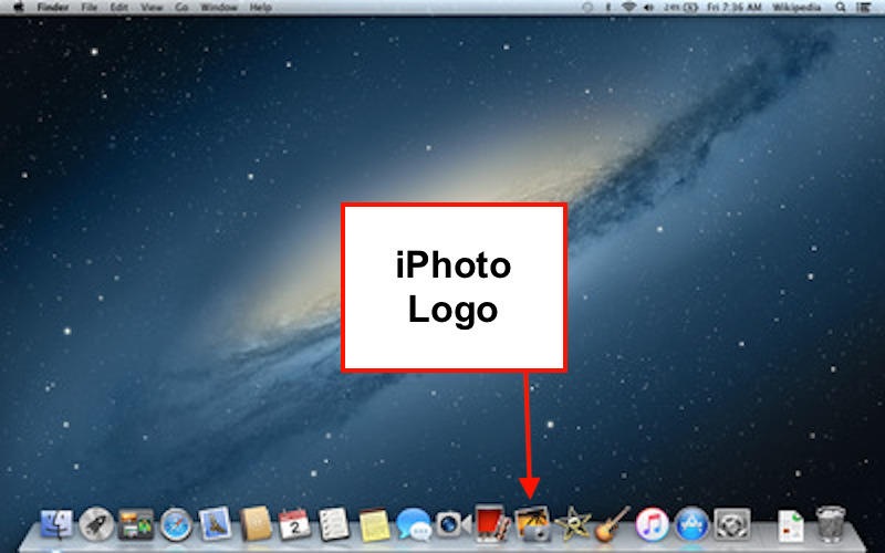 iphoto on Mac OS Mountain Lion